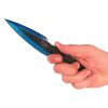 4 Piece Throwing Knife Assorted, blue, red, gold, green Color