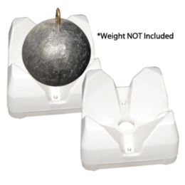 Scotty 3022-WH Weight Mate - White 2 Pack