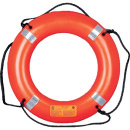 Mustang 30" Life Ring w/Tape - Orange