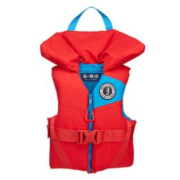 Mustang Lil and #39; Legends 100 Youth Foam PFD - 55-88lbs - Imperial Red