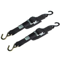 Rod Saver Paddle Buckle Trailer Tie-Down - 2" x 2 and #39; - Pair