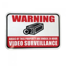 SVAT 12&quot; x 18&quot; Aluminum Video Surveillance Sign REFLECTIVE