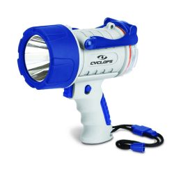 Cyclops 300 Lumen Rechargeable Waterproof Spotlight - Marine