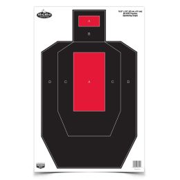 Birchwood Casey 16.5in x 24in BC-IPSC Practice Trgt-100 Pck