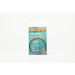 Maxima Knotless Tapered Leader 0x 7.5 ft Clear