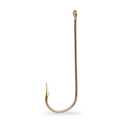 Mustad Aberdeen Hook Ringed-Gold 10 Count Size 8