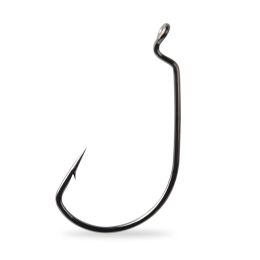 Mustad Big Mouth Plastics Wide Gap 1X -Black Nickel 3 0 5 Ct