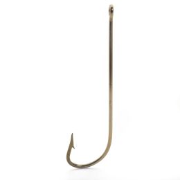 Mustad Carlisle Hook Ringed-Bronze Size 1 10 Count