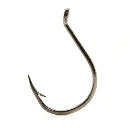 Mustad Dbl Wide Gap Bait DropShot Hook-BlackNickel 10 Ct Sz1