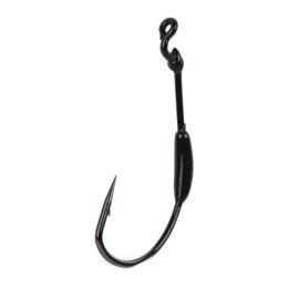 Mustad KVD Grip-Pin Soft Plastics 0.125Oz-Blk Nickel 3Ct 4 0