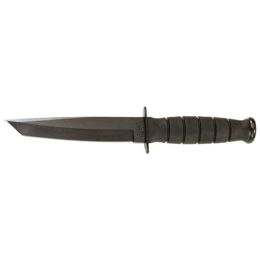 KA-BAR Tanto Fixed 5.25 in Black Blade Kraton Handle