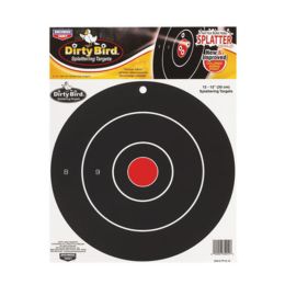 Birchwood Casey Dirty Bird Target 12 inch Bull 12 Pack