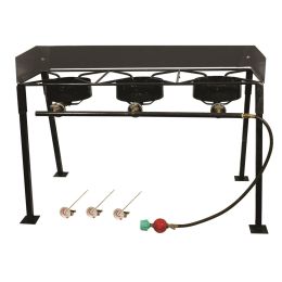 King Kooker CS42 -25in Triple Burner Outdoor Cooker Pkg