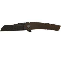 Ontario Carter Prime Folder 3.375 in Blade Titanium Handle