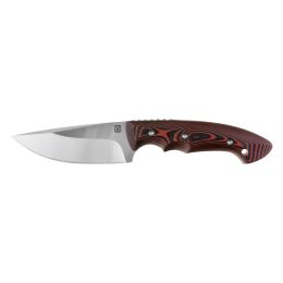 Klecker Abiqua Hunter 3.97in Fixed Blade G-10 Brown-Black