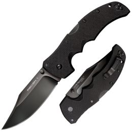 Cold Steel Recon 1 Folder 4.0 in Black Clip Point Plain G-10