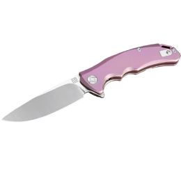 Artisan Tradition Folder 3.27 in Rose Titanium Handle Plain