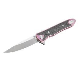 Artisan Shark Folder 3.15 in. Rose Titanium Handle S35VN