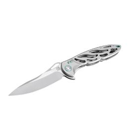 Artisan Hoverwing Folder 3.94 S35VN Blade Gray Titanium