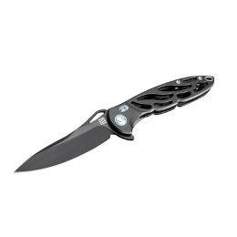 Artisan Hoverwing Folder 3.94 S35VN Blade Black Titanium Hnd