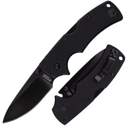 Cold Steel AK-47 Folder 3.5 in Black Plain Black G-10 Handle