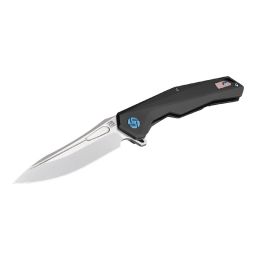 Artisan Zumwalt Folder 3.78 in M390 Black Titanium Handle