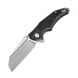 Artisan Apache Nomad Folder 3.82 in M390 Black Titanium Hndl