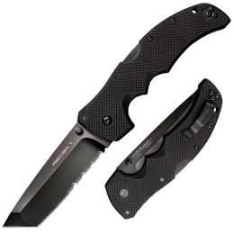 Cold Steel Recon 1 Folder 4.0 in Blk Tanto Pt Serrated G-10