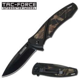 Master Assisted 3.5 in Blade Camo Aluminum Handle