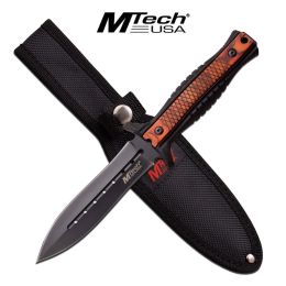 Master Fixed 4.8 in Blade Brown Pakkawood Handle