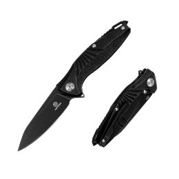 Defcon Mako S35VN Folder 3.5in Blade Black Titanium Handle