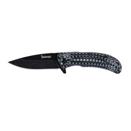 Pachmayr Grappler Folder 3.4 in BW Blade Black G-10 Handle