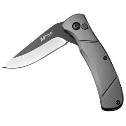 MTech Folder 2.75 in Blade Gray Anodized Aluminum Handle