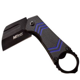 MTech Assisted 2.5 in Blade Black-Blue Aluminum Handle