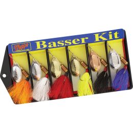 Mepps Basser Kit - Dressed 3 Aglia Assortment