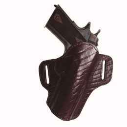 Tagua Premium Open Top Belt Holster Glock 26 - Burgundy