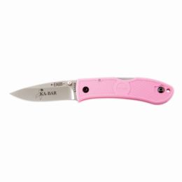 KA-BAR Dozier Folder 3.0 in Blade Pink Zytel Handle