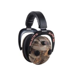 Walkers Alpha 360 Quad Electronic Power MuffS 50db Camo