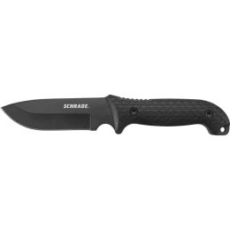 Schrade SCHF51 Fixed 5.0 in Black Blade Polymer Handle