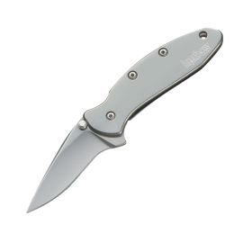 Kershaw Chive Assisted 1.94 in Bead Blast Plain SS Handle