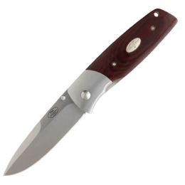 Fallkniven PXL Folder 3.46 in Satin Blade Micarta Handle