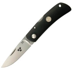 Fallkniven TK4 Folder 2.75 in Satin Blade Black Zytel Handle