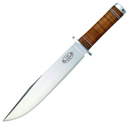 Fallkniven NL1 Fixed Blade 10 in Satin Blade Leather Sheath