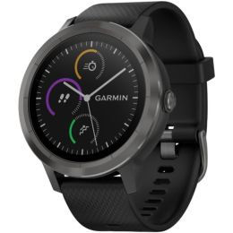 Garmin 010-01769-11 vivoactive 3 (Black with Slate Hardware)