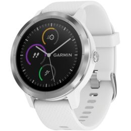 Garmin 010-01769-21 vivoactive 3 (White with Stainless Hardware)