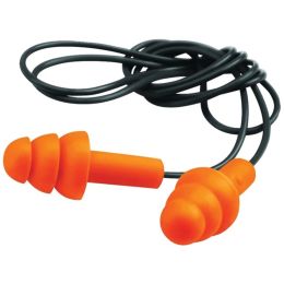 Walker's Game Ear GWP-EPCORD-2PK Corded Foam Ear Plugs, 2 pk